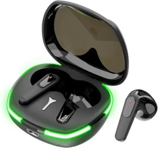 Pro 60 In-ear Bluetooth Handsfree Earphones with Charging Case Black view 1