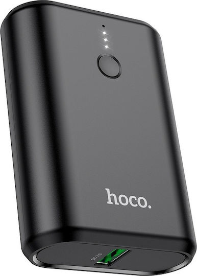 Hoco Q3 Mayflower 10000mAh 18W with USB-A Port and USB-C Port Quick Charge 3.0 Black vue 6