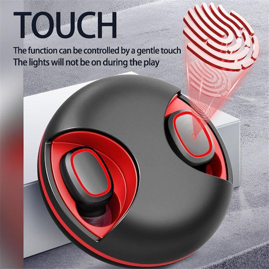 Nubi TWS 02 In-ear Bluetooth Handsfree Earphones with Charging Case Black view 4