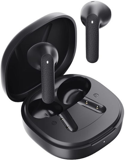 QCY Air Earbud Bluetooth Handsfree Earphones with Sweat Resistance and Charging Case Gray