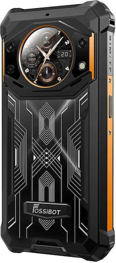 Fossibot F101 Pro Dual SIM (8GB/128GB) Durable Smartphone Orange view 4