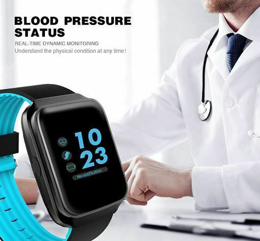 Z40 Smartwatch with Heart Rate Monitor (Black) view 7