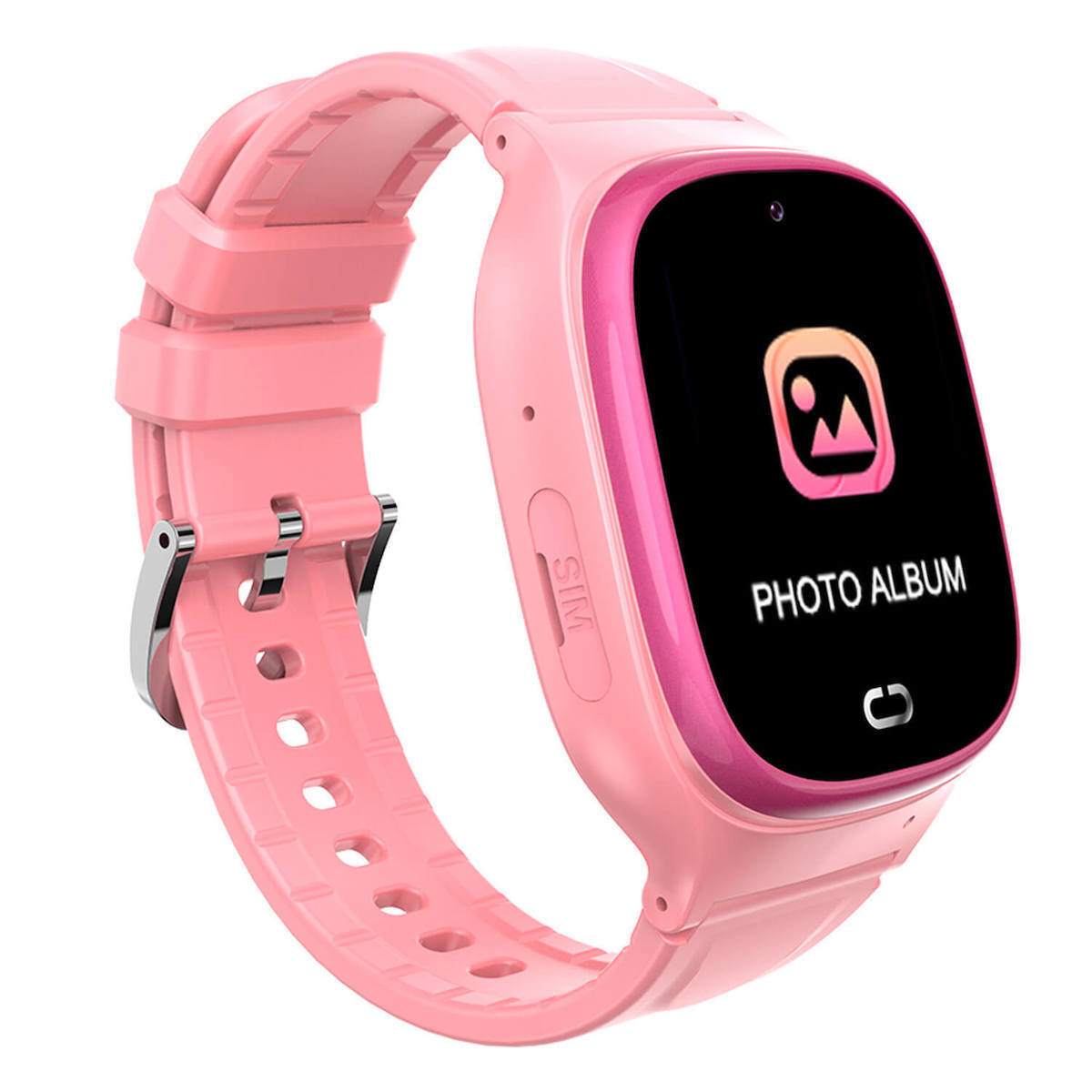 Smartwatch Microwear D05 2g Gps Wifi Pink Silicone view 2