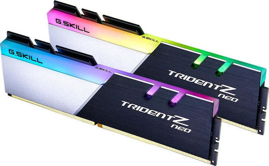 G.Skill Trident Z Neo DDR4 32GB RAM with 2x16GB Modules and Speed 3600 for Desktop F4-3600C18D-32GTZN view 3