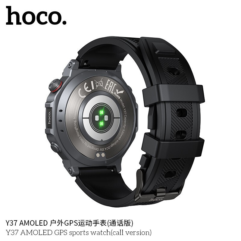 Hoco Y37 45mm Smartwatch Black view 6