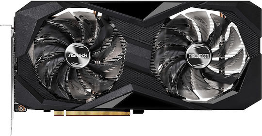 ASRock Radeon RX 6600 8GB GDDR6 Challenger D Graphics Card view 2