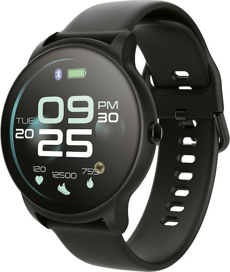 Forever Forevive 2 SB-330 Smartwatch with Heart Rate Monitor (Black) view 4