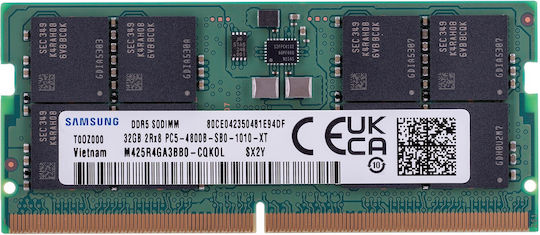 Samsung DDR5 with Module 1x32GB and Speed 4800 for Laptop M425R4GA3BB0-CQK view 3