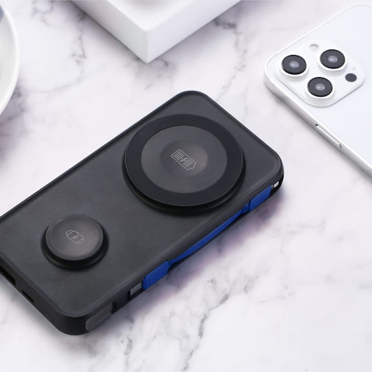 3MK PastelUp MagSafe Power Bank 10000mAh 22.5W with USB-A Port and USB-C Port Black view 5