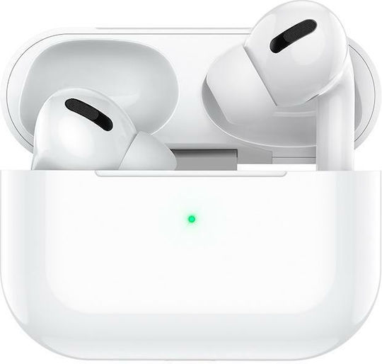 Hoco EW04 Plus In-ear Bluetooth Handsfree Earphones with Charging Case White view 1