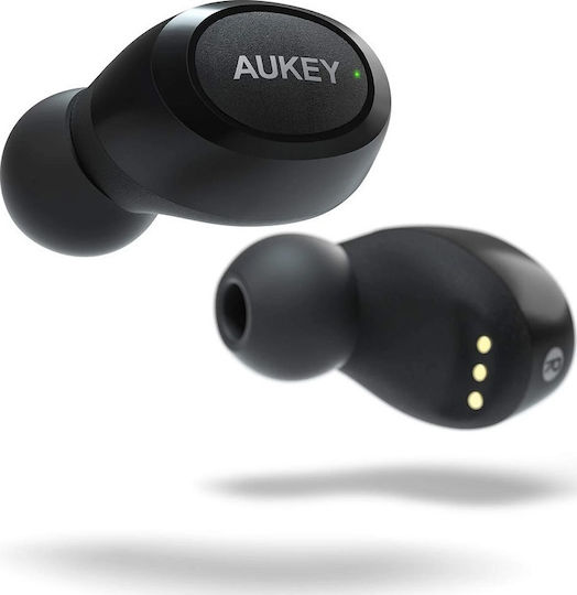 Aukey T16S In-ear Bluetooth Handsfree Earphones with Sweat Resistance and Charging Case Black