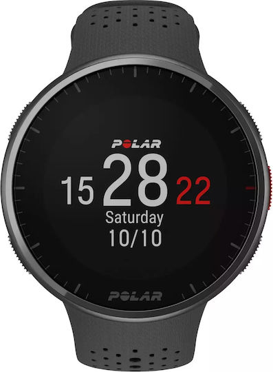 Polar Pacer Pro with H10 Heart Rate Monitor 45mm Smartwatch with Heart Rate Monitor (Carbon Gray) view 5