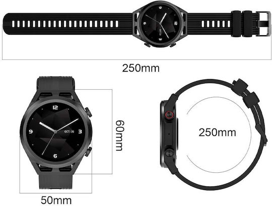 BlackView R8 Pro Smartwatch (Black) view 4