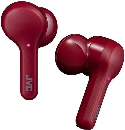 JVC HA-A8T In-ear Bluetooth Handsfree Earphones with Sweat Resistance and Charging Case Red