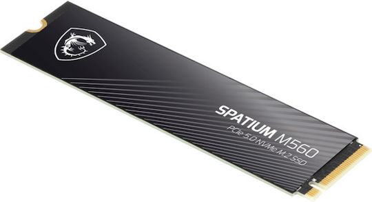 MSI Spatium M560 SSD 1TB M.2 Type with PCI Express 5.0 Connection S78-440L0F0-P83 view 3