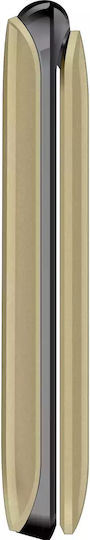 Bea-fon C245 Dual SIM Mobile with Buttons Gold view 4
