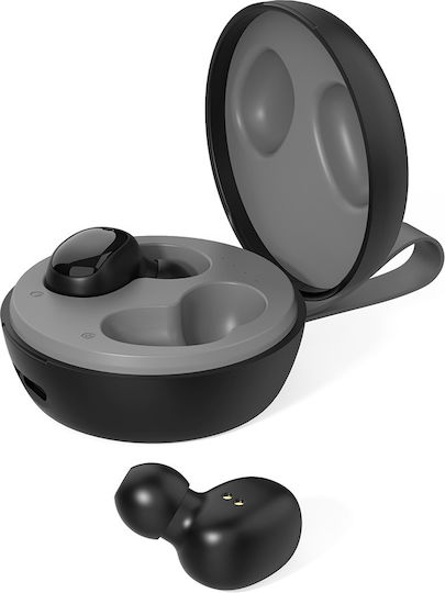 Yookie YKS13 In-ear Bluetooth Handsfree Earphones with Charging Case Black vista 4