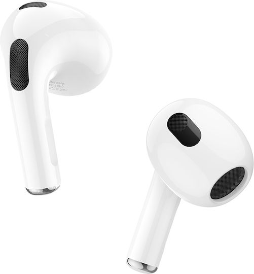 Borofone BW26 Earbud Bluetooth Handsfree Earphones with Charging Case White view 4