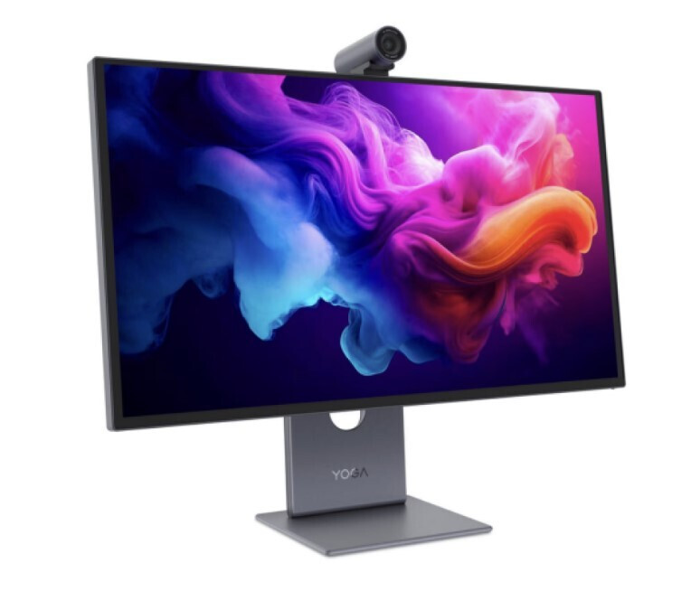 Lenovo Yoga Pro 27UD-10 QD-OLED Monitor 26.5" 4K 3840x2160 with 0.03ms Response Time GTG view 2
