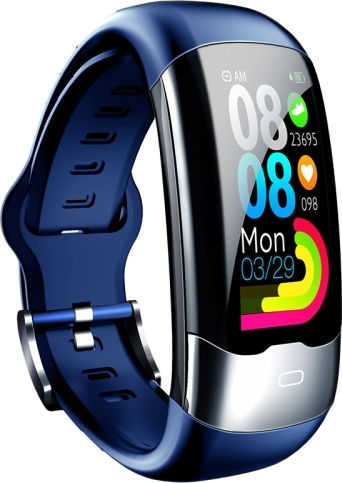 Spovan H02 1.14 Inch Tft Hd Screen Smart Bracelet Supports Blood Oxygen Monitoring Sleep Monitoring Blue view 1