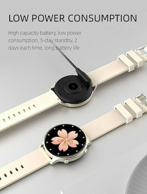 Dosspor DS30 Smartwatch with Heart Rate Monitor (Fashion Pink) view 2