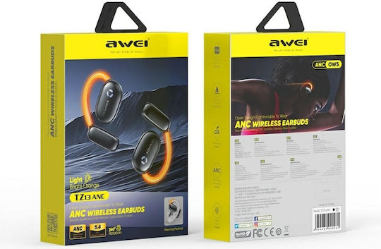 Awei TZ13 Earbud Bluetooth Handsfree Earphones Black view 7