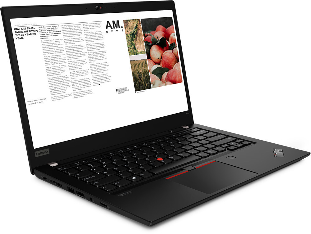 Lenovo ThinkPad T14 Gen 2 (AMD) 14" IPS FHD (Ryzen 5 Pro-5650U/16GB/256GB SSD/W11 Pro) Black (UK Keyboard) view 5