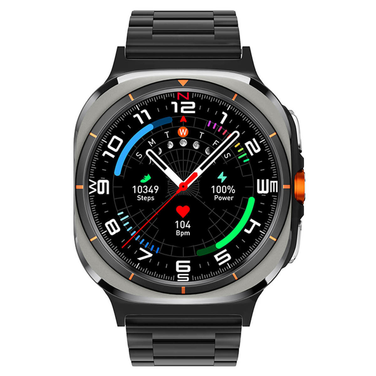 Smartwatch Microwear Kalobee Sk7 Ultra Black view 2