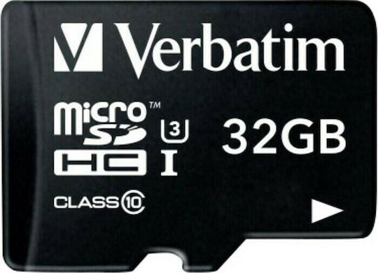 Verbatim Pro microSDHC 32GB U3 UHS-I 90MB/s Memory Card with Adapter view 5