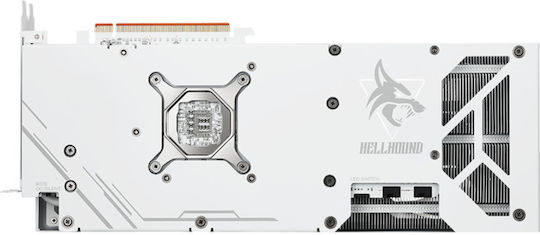 PowerColor Radeon RX 7800 XT 16GB GDDR6 Hellhound White Graphics Card vue 6