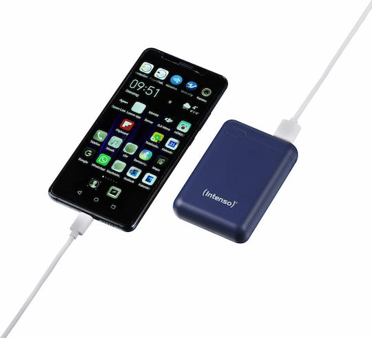 Intenso XS Power Bank 10000mAh with USB-A Port and USB-C Port Blue view 6