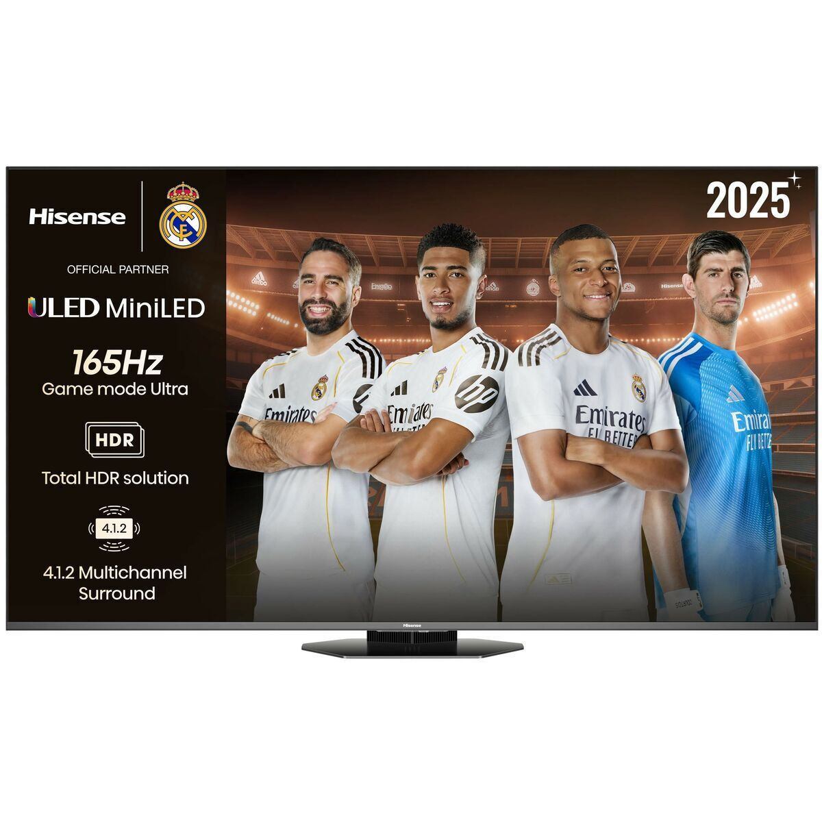 Hisense Smart Television 75" 4K UHD LED 75U8Q (2025) view 3