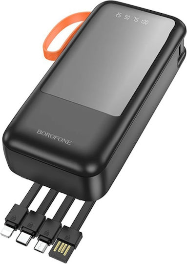 Borofone BJ60A Power Bank 20000mAh with USB-A Port Black view 2