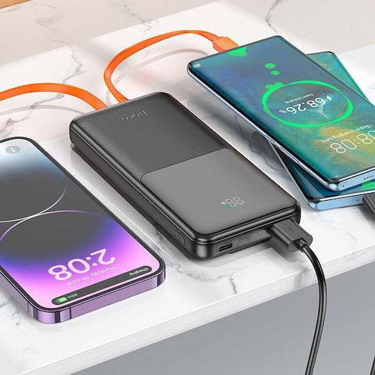 Hoco J119 Power Bank 10000mAh 22.5W with USB-A Port Power Delivery Black view 5