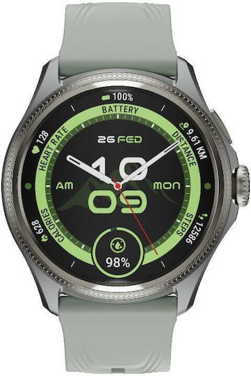 Mobvoi TicWatch Pro 5 Enduro Stainless Steel Waterproof with Heart Rate Monitor (Gray) view 4