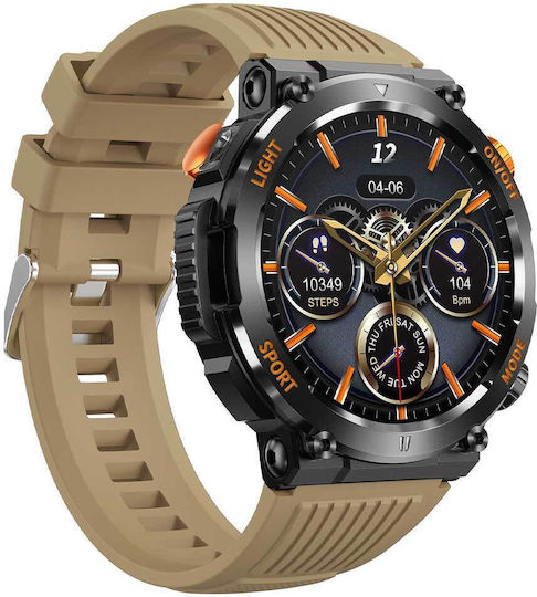 Lamtech LAM113454 Smartwatch with Heart Rate Monitor (Camo) view 2