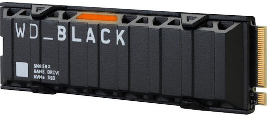 Western Digital Black SN850X SSD 1TB M.2 Type with PCI Express 4.0 Connection and Heatsink PS5 Compatible WDS100T2XHE vista 7