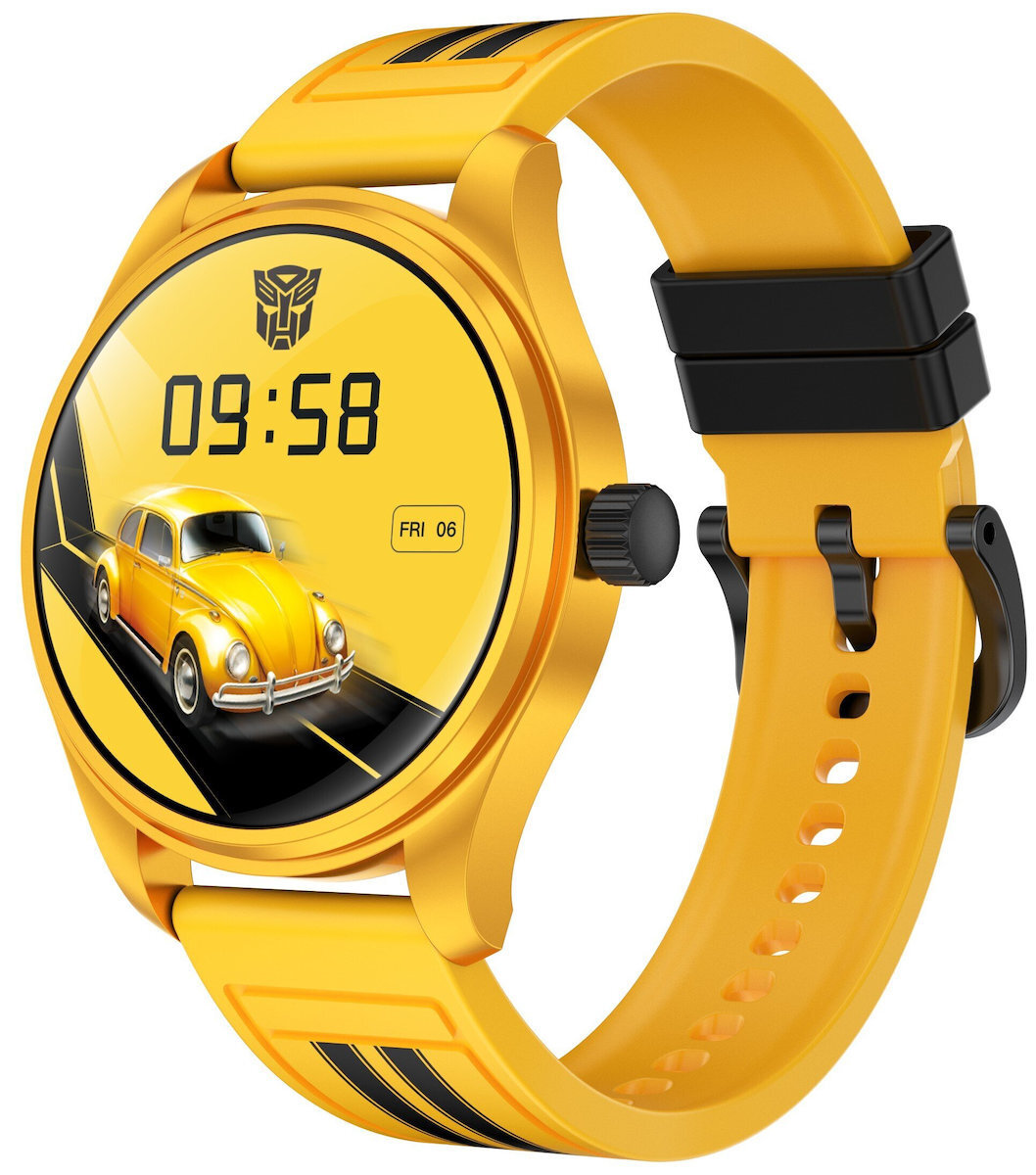 MaxCom Transformers TF20 Smartwatch with Heart Rate Monitor Yellow