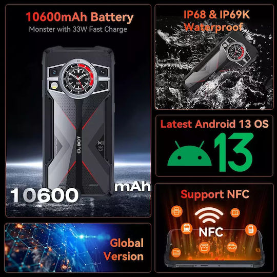 Cubot KingKong 9 Dual SIM (12GB/256GB) Black view 2