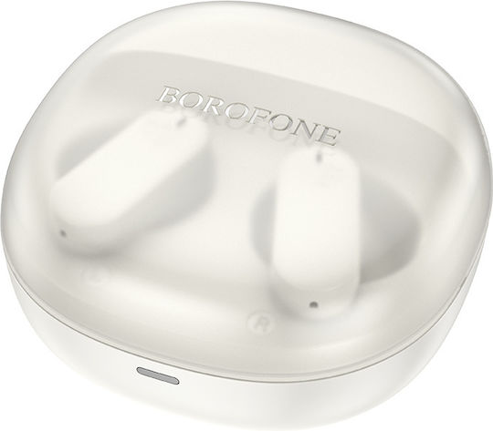 Borofone BW54 Earbud Bluetooth Handsfree Earphones with Charging Case White view 2