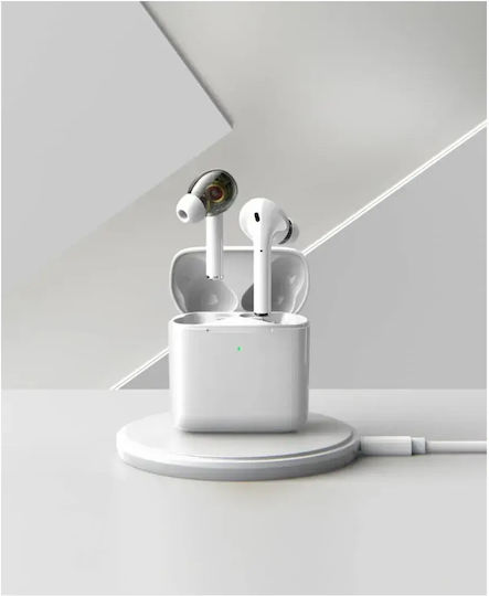 Nubi S10 In-ear Bluetooth Handsfree Earphones with Sweat Resistance and Charging Case White vue 5