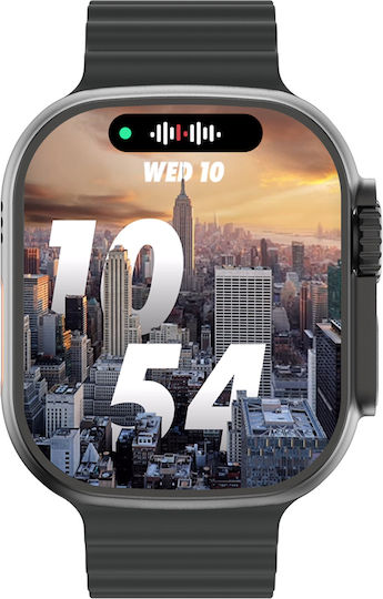Smarty Microwear Pro Smartwatch with SIM and Heart Rate Monitor (Blue)