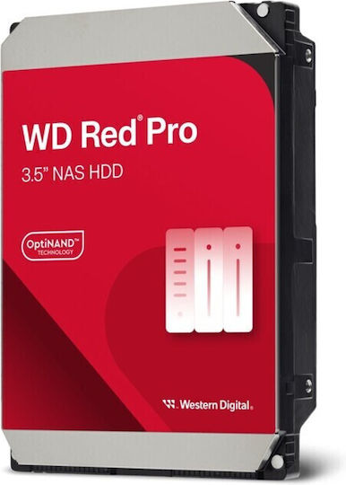 Western Digital Red Pro 18TB HDD Hard Drive 3.5" SATA III 7200rpm with 512MB Cache for NAS / Server WD181KFGX view 5
