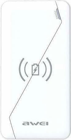 Awei P59K Power Bank 10000mAh with 2 USB-A Ports White vue 6
