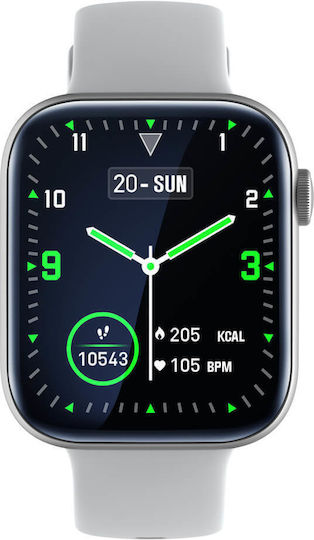 Moye Kronos III Smartwatch with Heart Rate Monitor (Gray) view 3