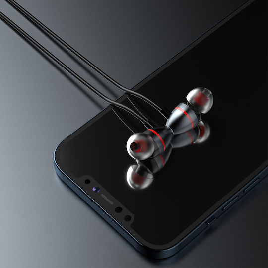 Dudao U5H In-ear Bluetooth Handsfree Earphones Gray view 3