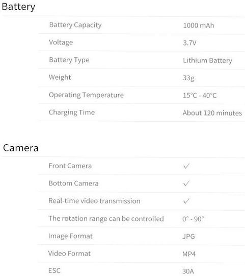 Pihot P30 Drone with Camera and Controller view 8