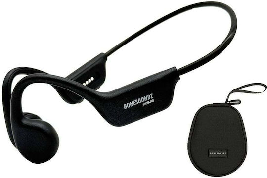 Bonesoundz Aware Bone Conduction Bluetooth Handsfree Earphones Black view 2