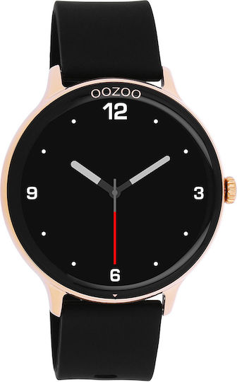 Oozoo Q00133 45mm Smartwatch with Heart Rate Monitor (Black) view 6