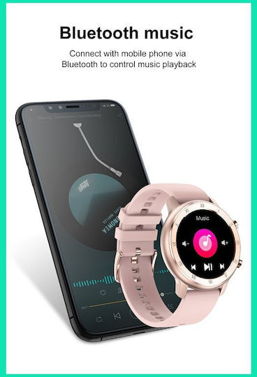 Pacific 17-3 Smartwatch with Heart Rate Monitor (Silver) view 9